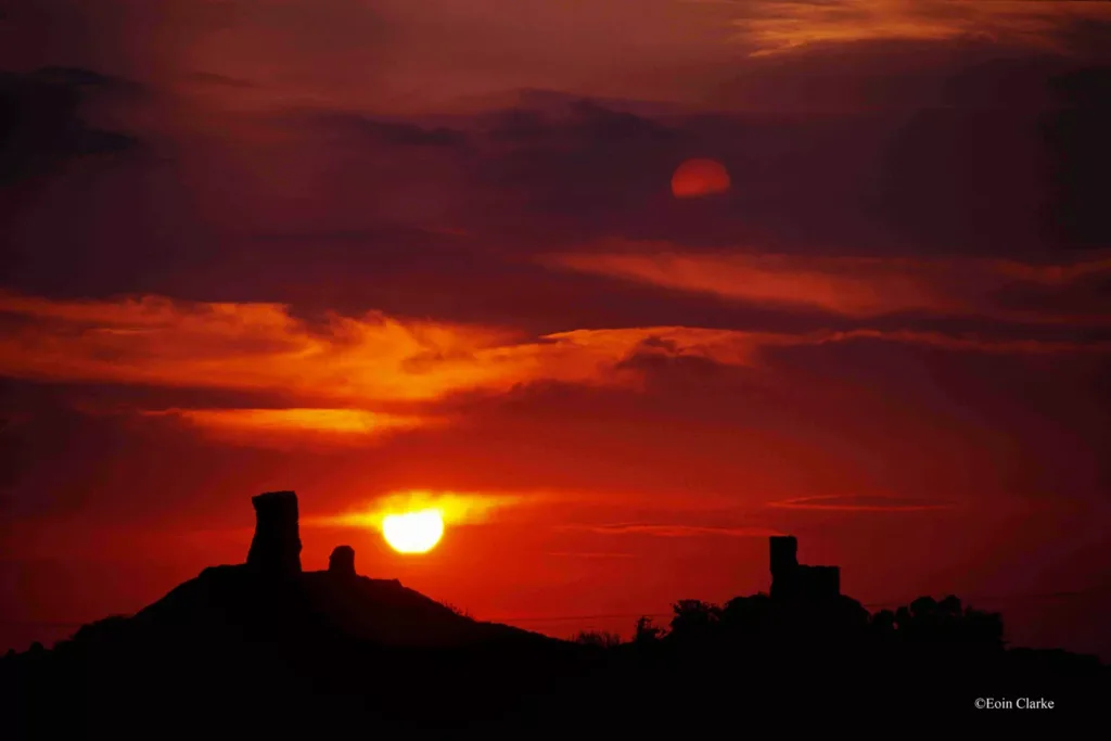 moylough castle sunset1 jpg (1)